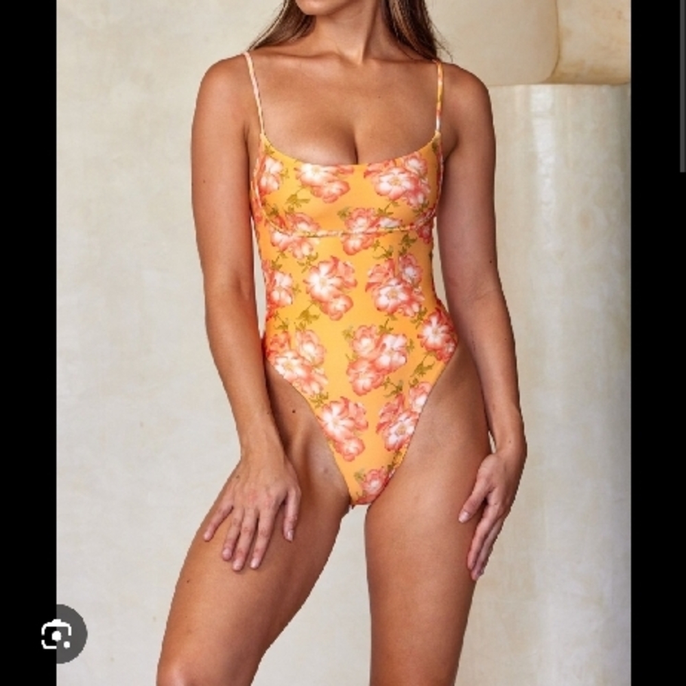 Floral One-Piece Swimsuit